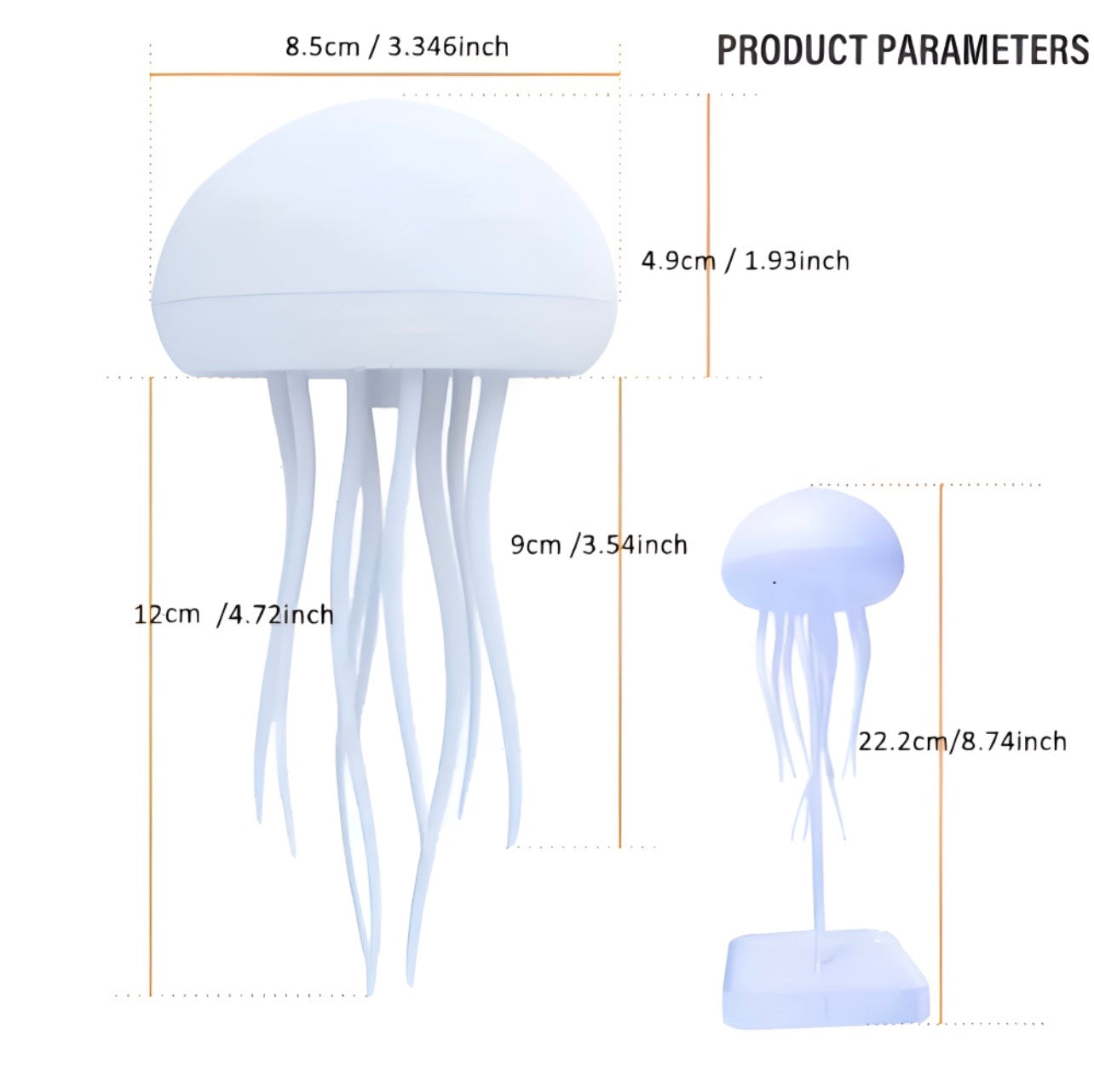 JellyAura Jellyfish Lamp